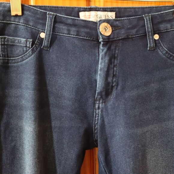 Guess Vintage y2k Blue Denim Low Rise Skinny Jean's 10 - Picture 4 of 13